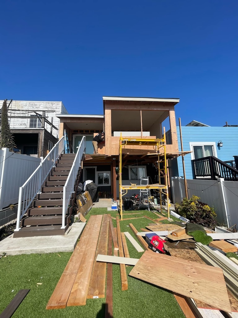 Framing -- Balcony conversion SF