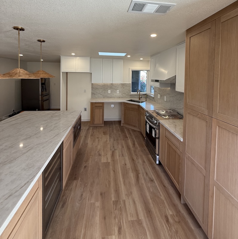 Kitchen Remodel -- Becket Dr San Jose