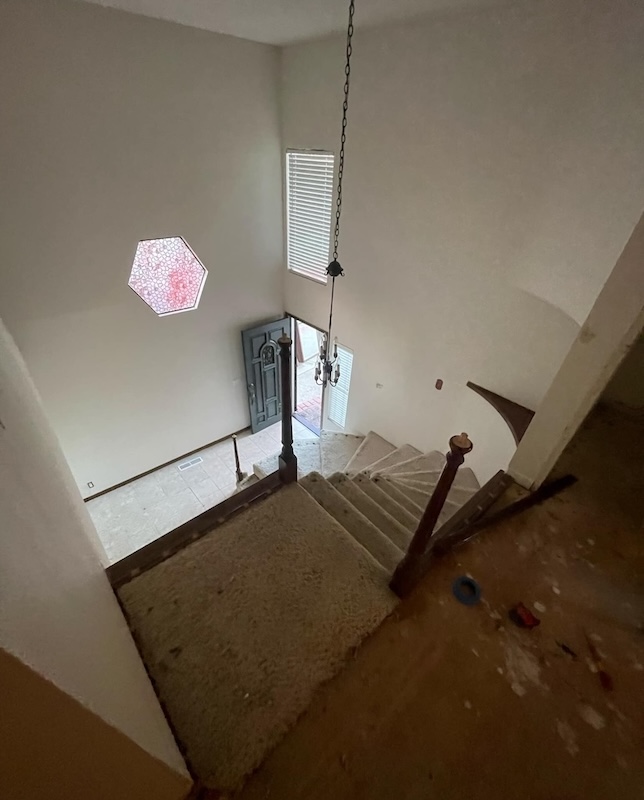 Staircase Before -- Discovery Bay