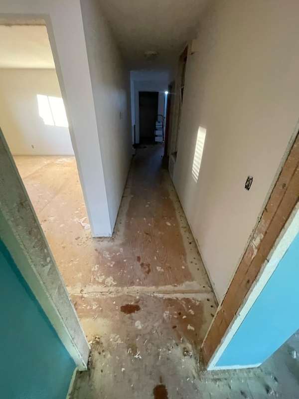 Hallway Before -- Discovery Bay