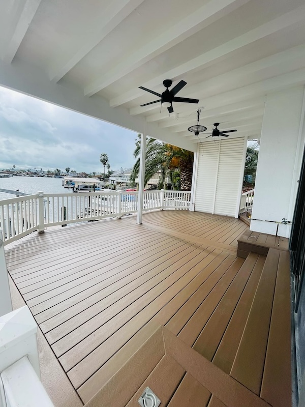 Wood Deck After -- Discovery Bay