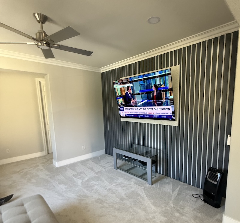 Living and family room, Laurelwood San Jose